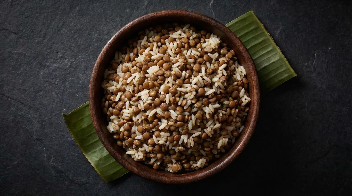 Arroz con lentejas colombiano: cuantas calorias tiene por plato