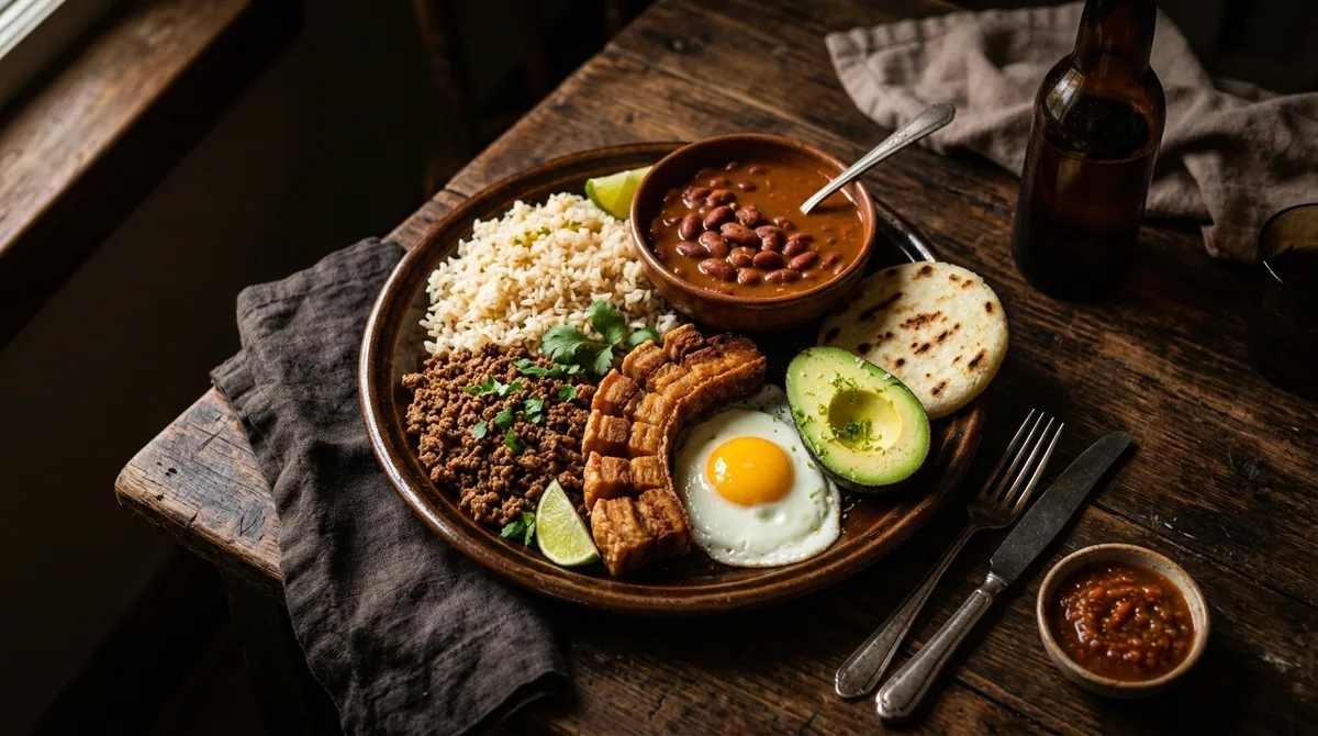 Comida colombiana calorias