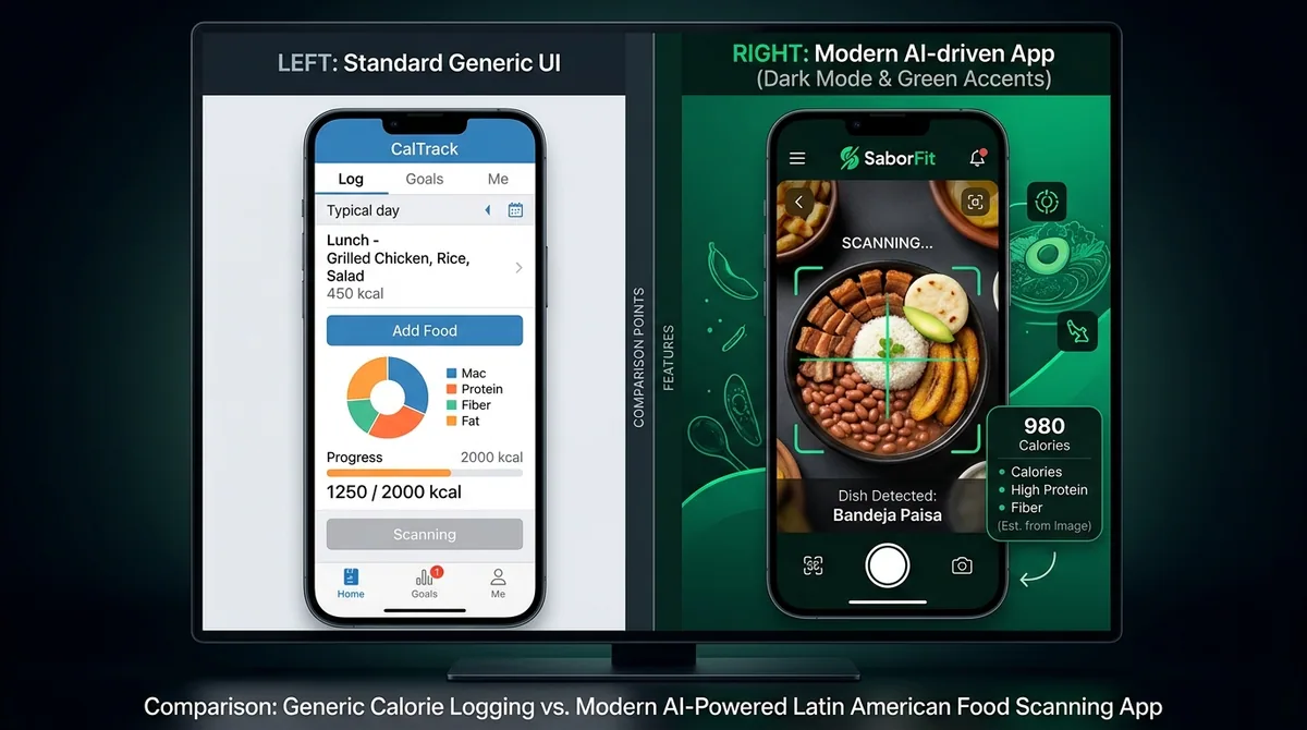 ComiAI vs MyFitnessPal: Que App de Calorias Gana en Latinoamerica