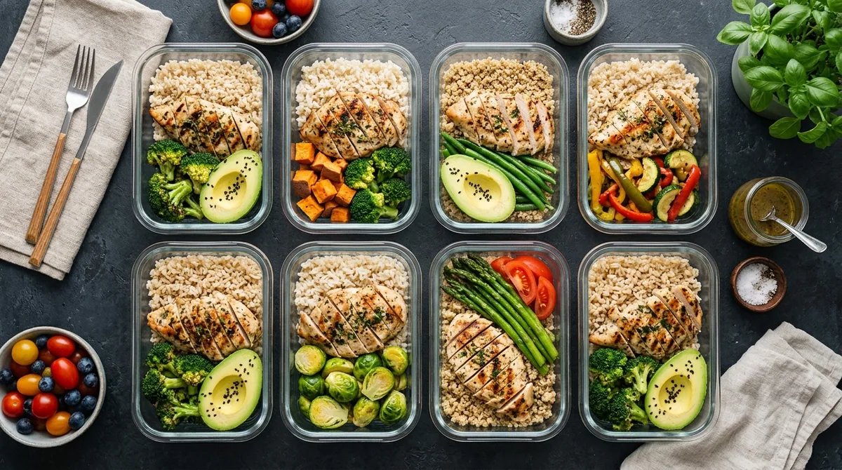 Comida saludable para tracking de calorias